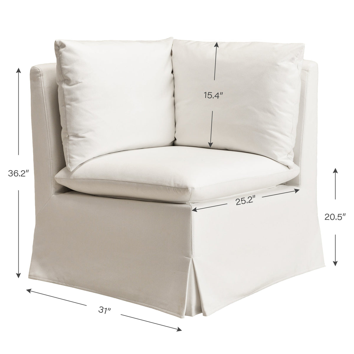 Nelly Slipcover Performance Dining Banquette
