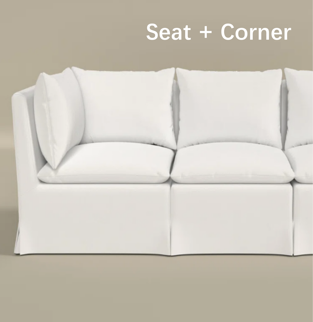 Nelly Slipcover Performance Dining Banquette