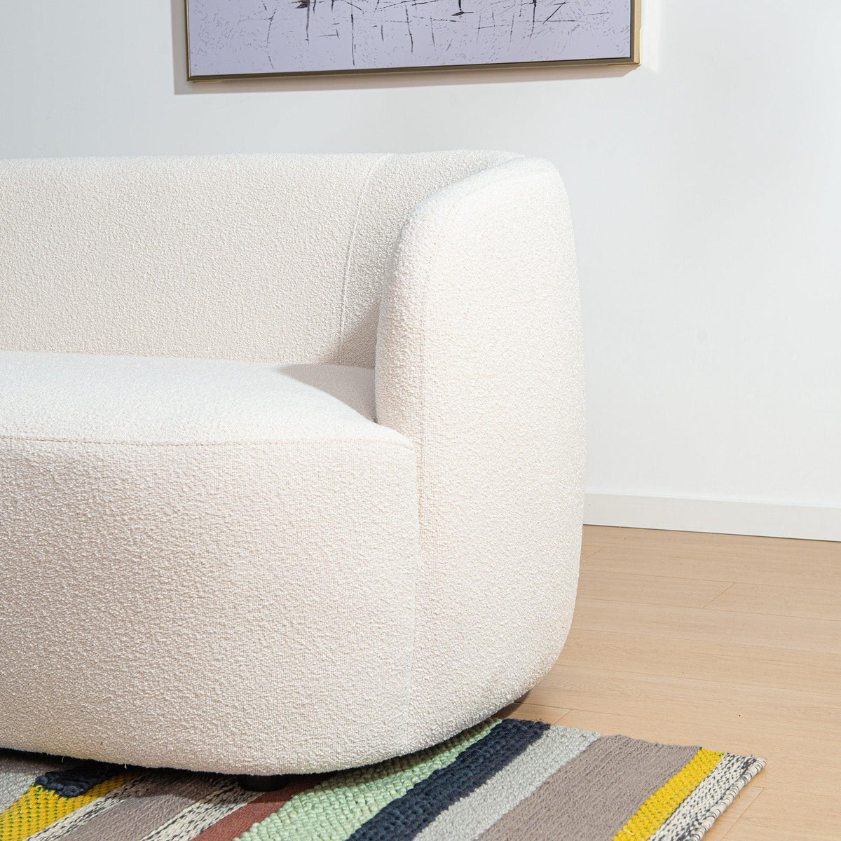Ashlie Bouclé Loveseat