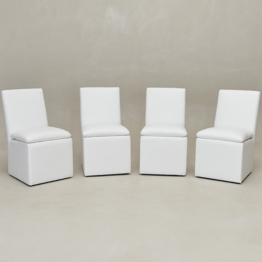 Diane Performance Dining Side Chair with Casters