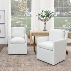 Sean Performance Linen Dining Chair