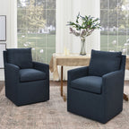 Sean Performance Linen Dining Chair