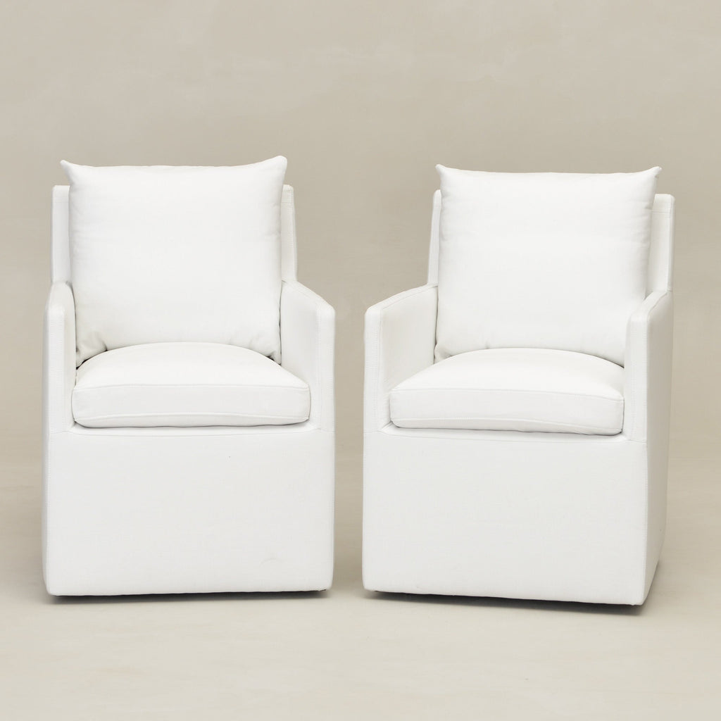 Sean Performance Linen Dining Chair