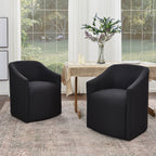 Rafa Performance Linen Dining Chair