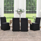 Diane Performance Dining Side Chair with Casters
