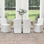 Diane Performance Dining Side Chair with Casters