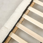 Agnes Bouclé Platform Bed