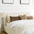 Agnes Bouclé Platform Bed