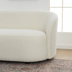 Everitte Bouclé Loveseat Sofa