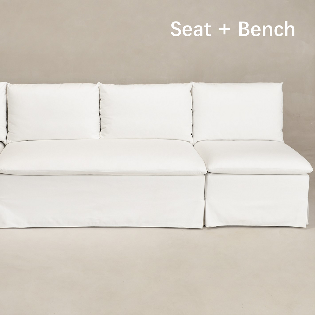 Nelly Slipcover Performance Dining Banquette