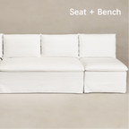 Nelly Slipcover Performance Dining Banquette