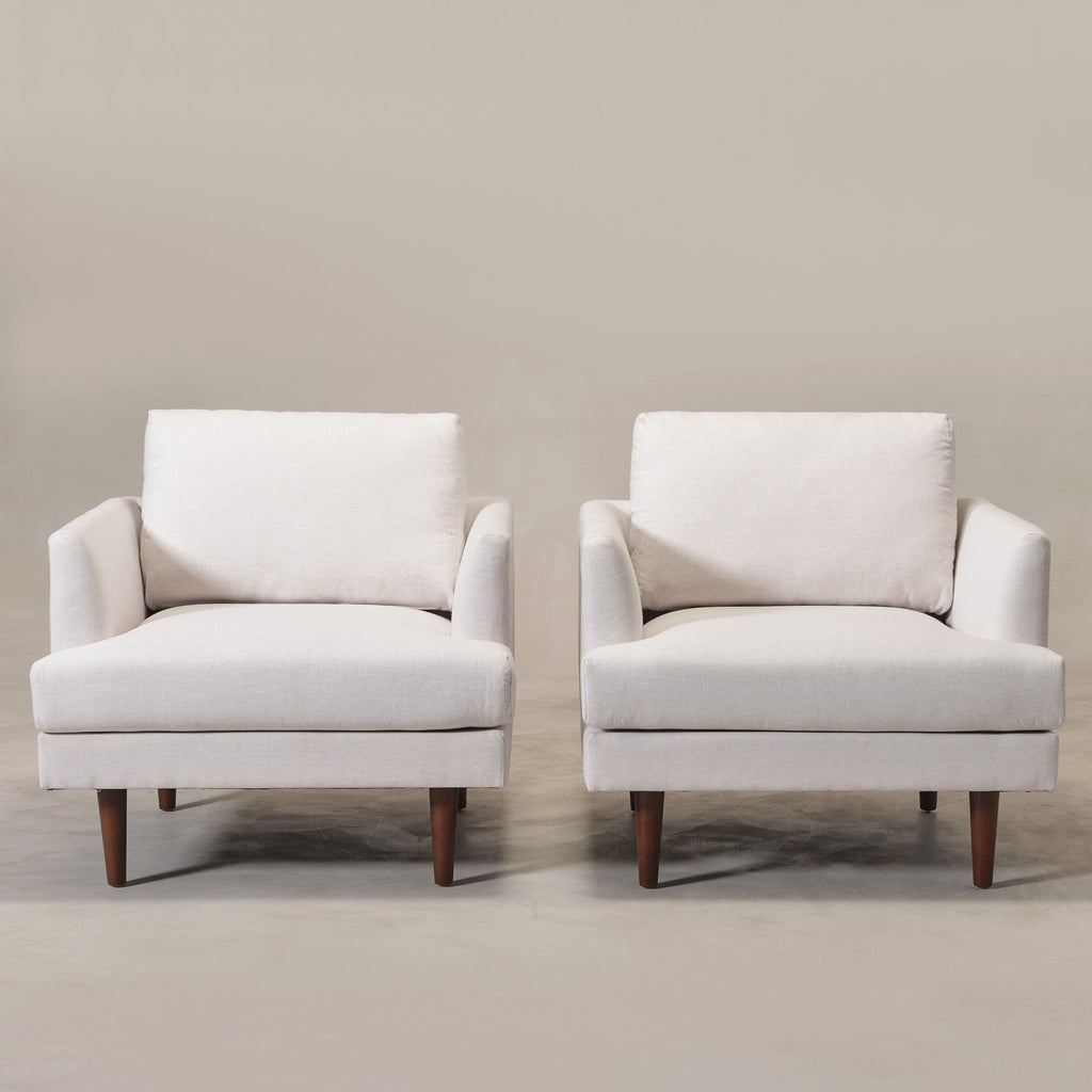 Samuel Tapered Linen ArmChair