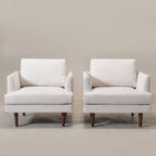 Samuel Tapered Linen ArmChair