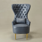 Letitia Faux Leather Wingback Chair