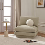 Montyne Bouclé Armless Chair
