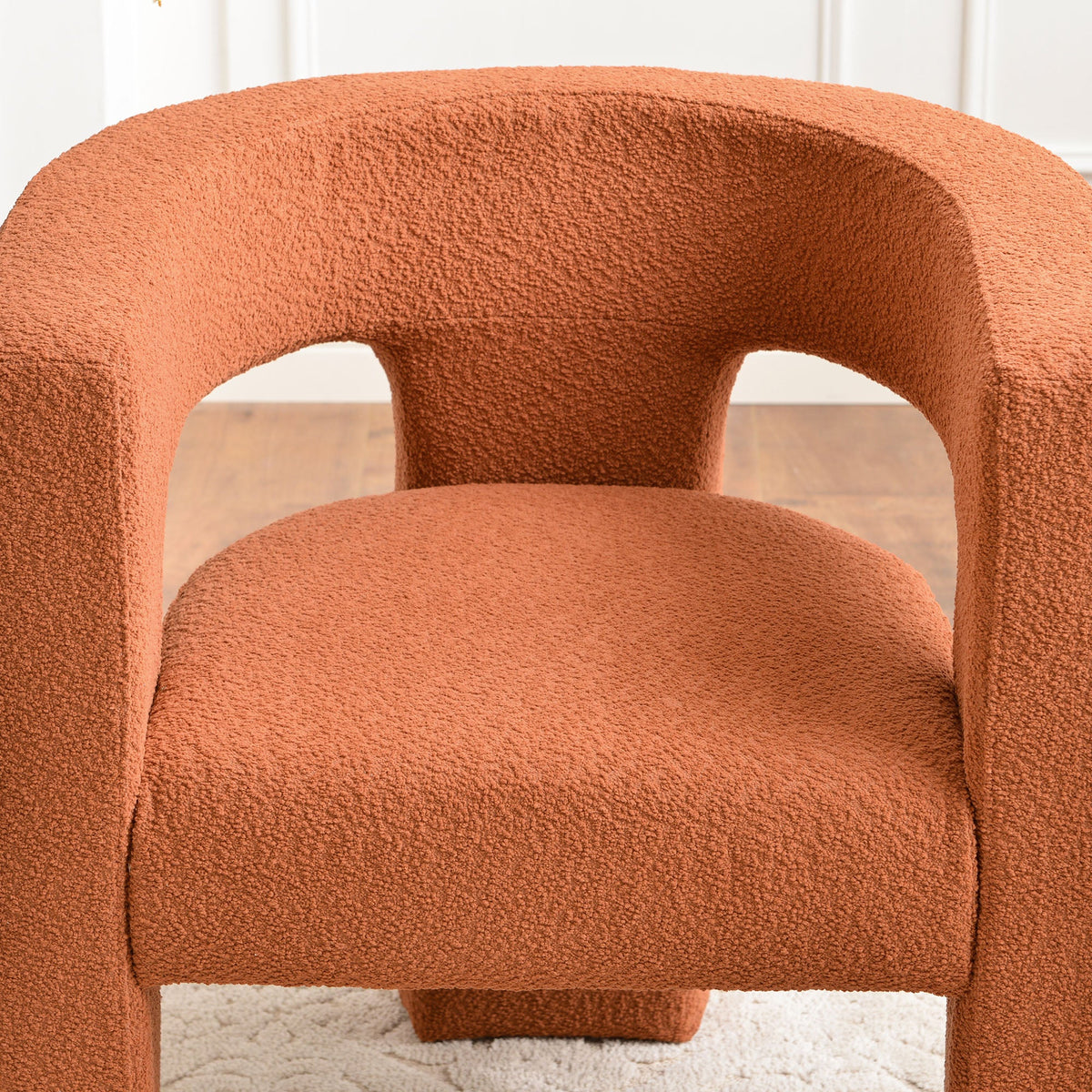 Herbert Modern Bouclé Armchair