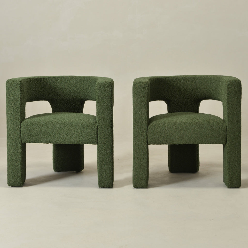 Herbert Modern Bouclé Armchair