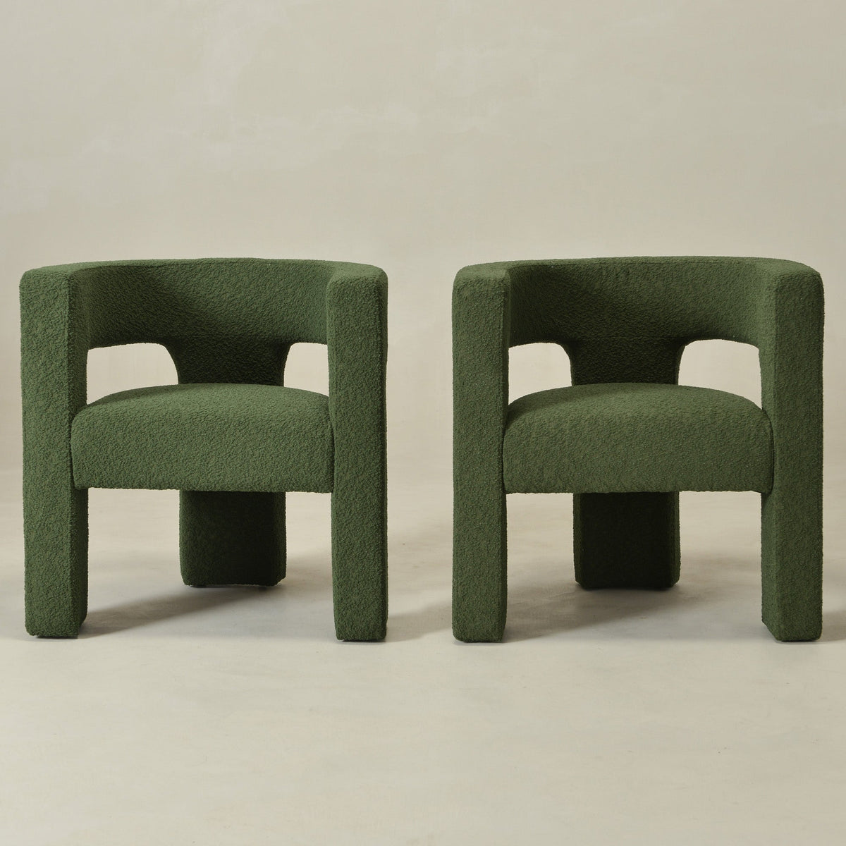 Herbert Modern Bouclé Armchair
