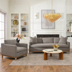 Albert Premium Linen Armchair