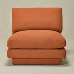 Montyne Bouclé Armless Chair
