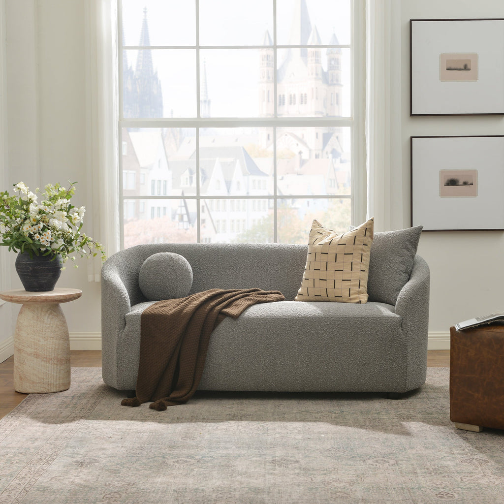 Susie Premium Bouclé Loveseat