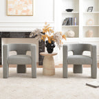 Herbert Modern Bouclé Armchair