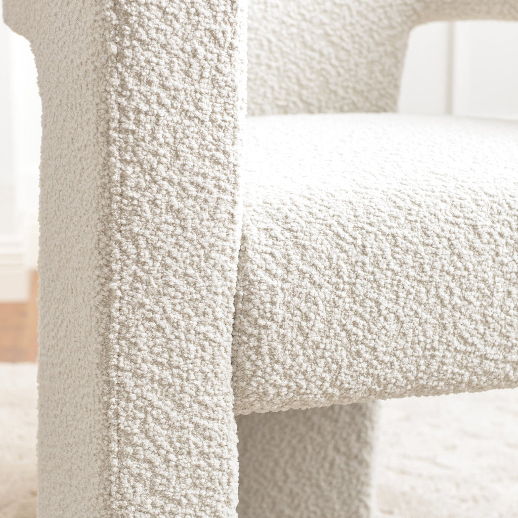 Herbert Modern Bouclé Armchair