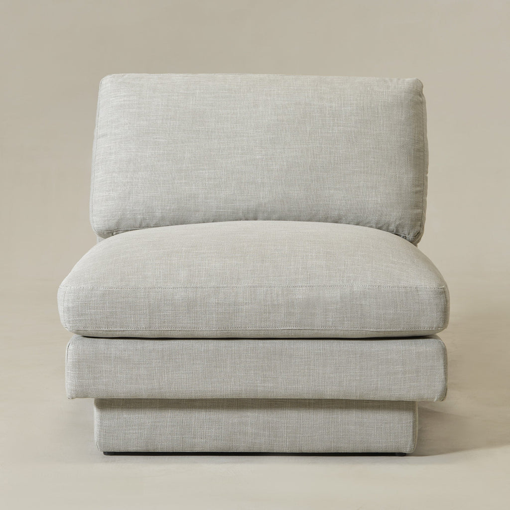Montyne Linen Armless Chair
