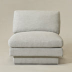 Montyne Linen Armless Chair