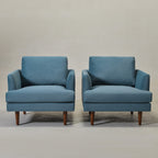 Samuel Tapered Velvet ArmChair