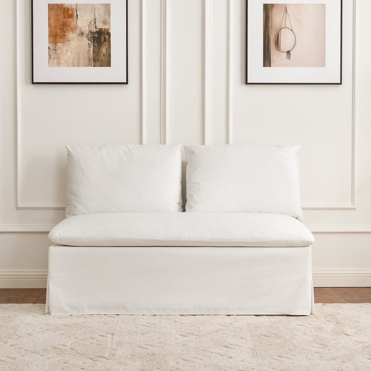 Nelly Slipcover Performance Dining Banquette