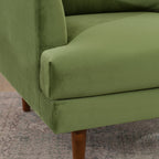 Samuel Tapered Velvet ArmChair