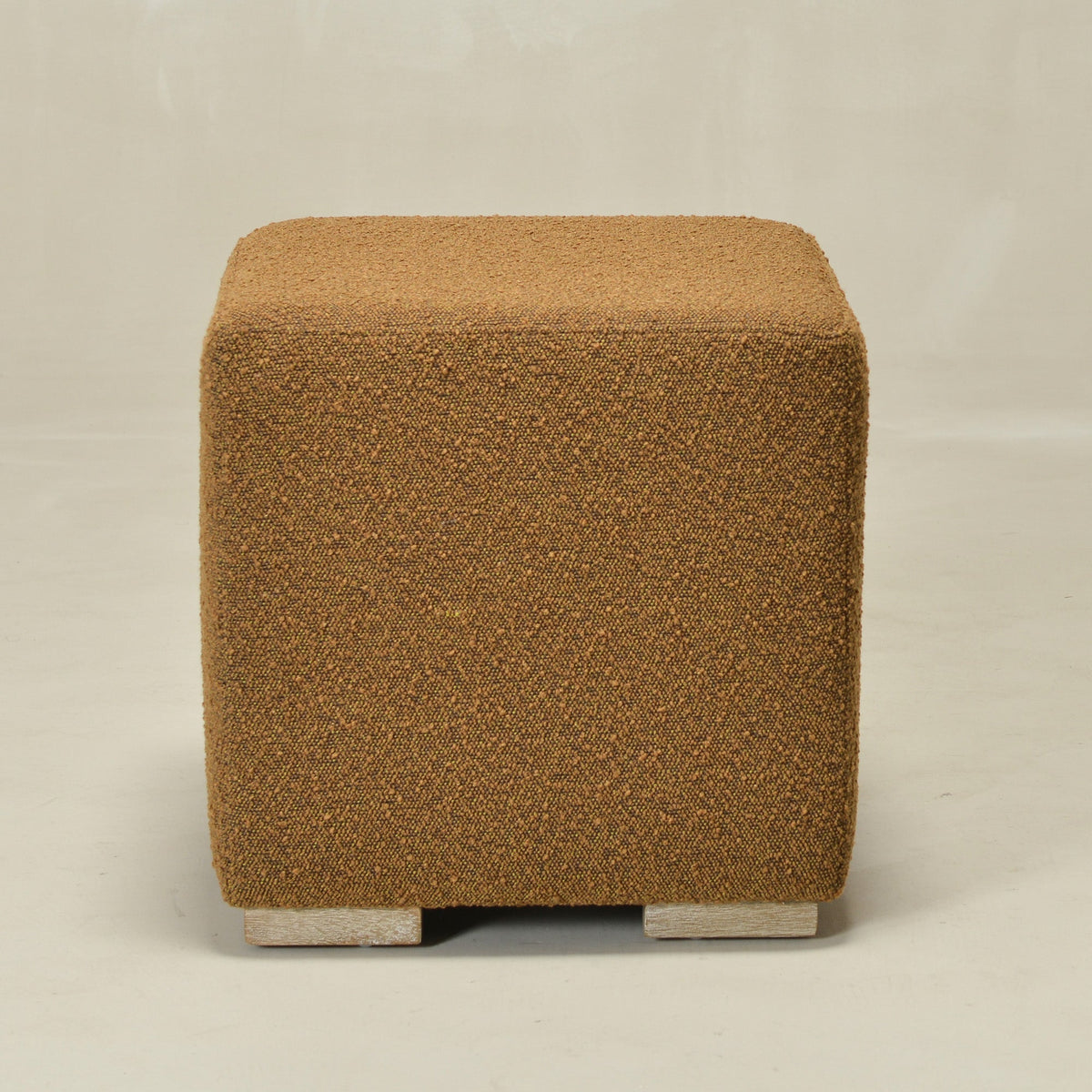 Ida Bouclé Square Ottoman