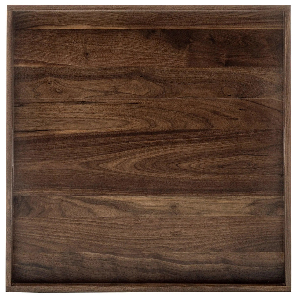 Teratect Square Black Walnut Serving Tray