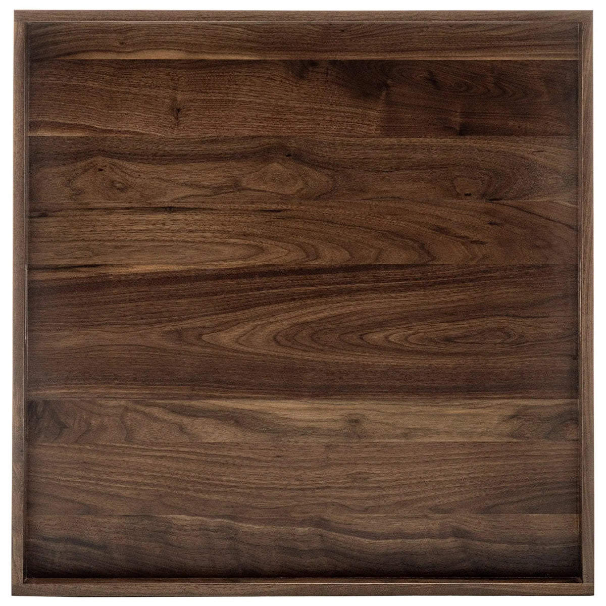 Teratect Square Black Walnut Serving Tray