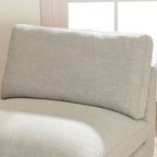 Montyne Linen Armless Chair