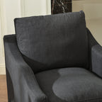 Charles Slipcover Swivel Barrel Chair