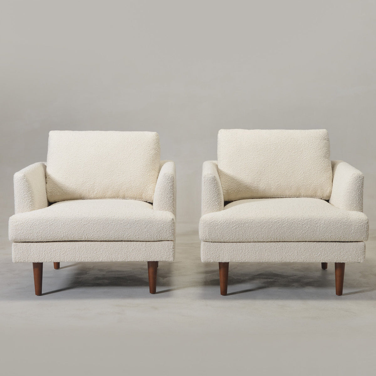 Samuel Tapered Bouclé ArmChair