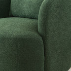 Ashlie Bouclé Swivel Barrel Chair