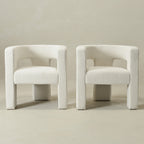 Herbert Modern Bouclé Armchair