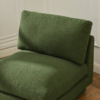 Montyne Bouclé Armless Chair