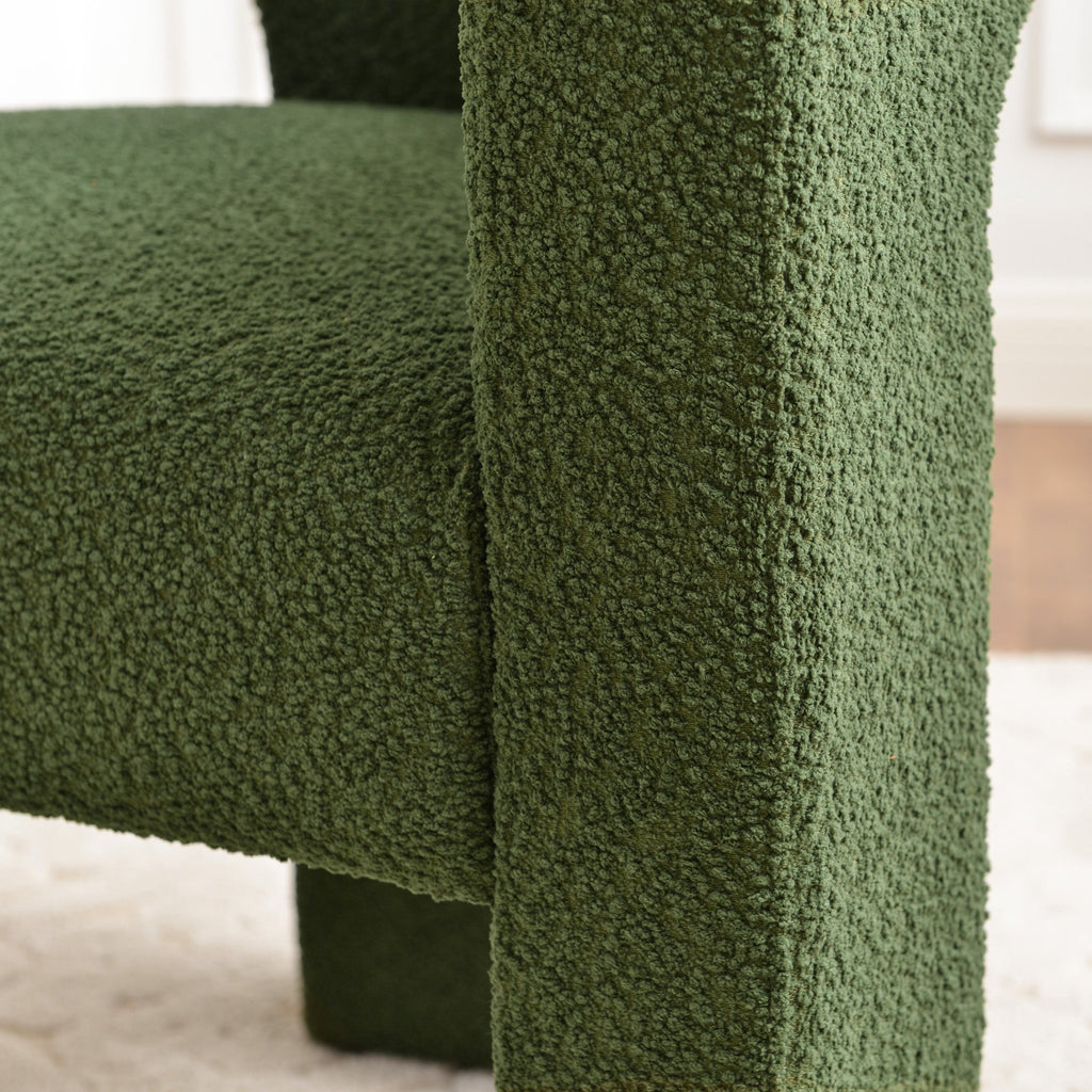 Herbert Modern Bouclé Armchair