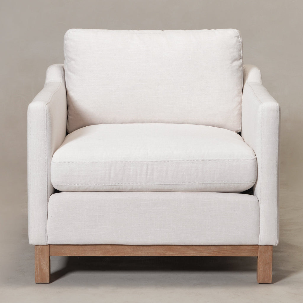 Albert Premium Linen Armchair