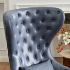 Letitia Faux Leather Wingback Chair
