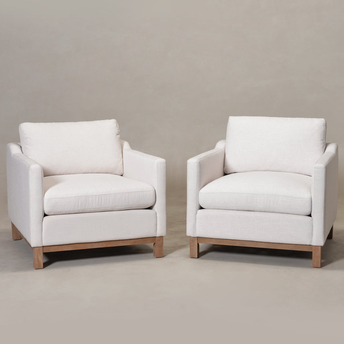Albert Premium Linen Armchair