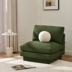 Montyne Bouclé Armless Chair