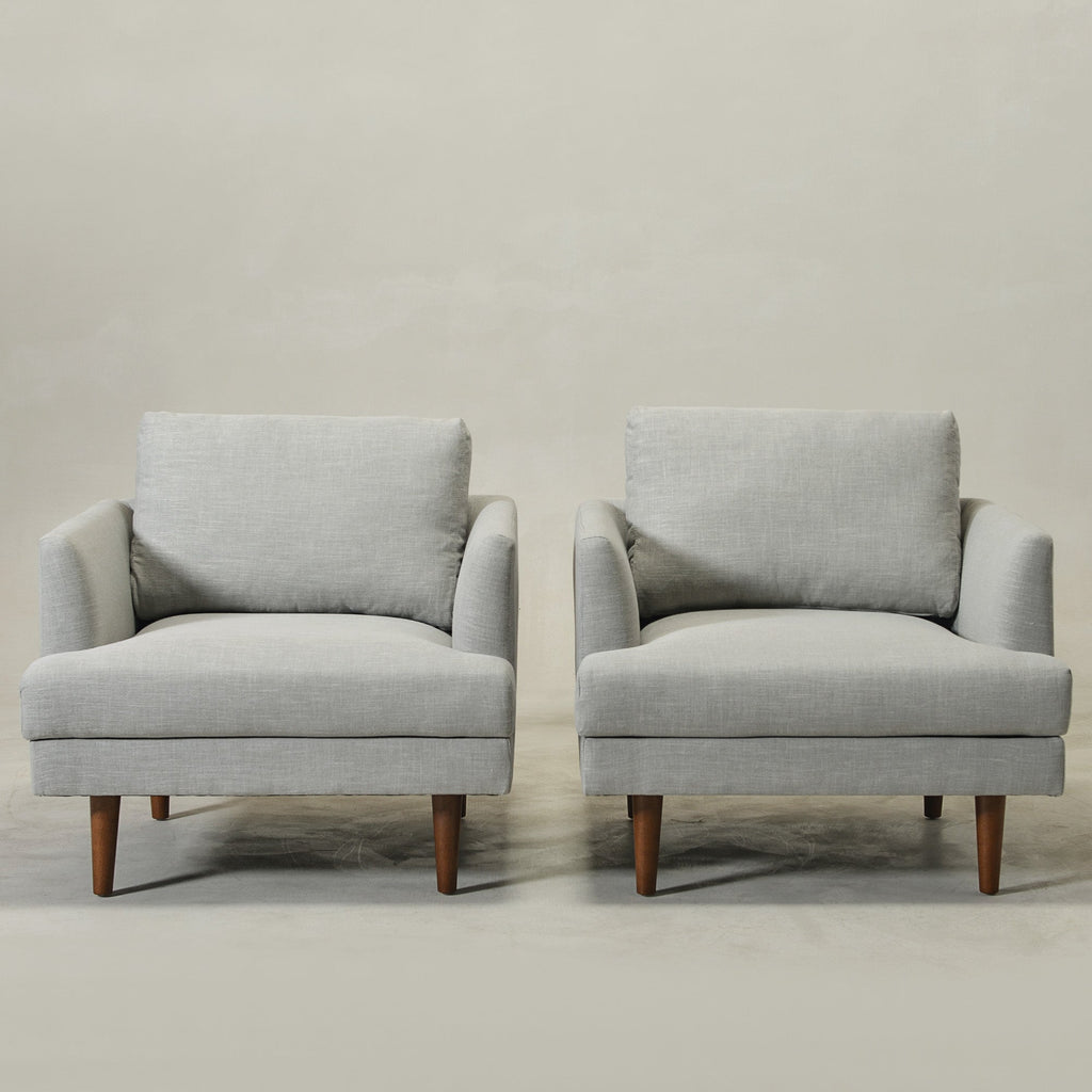 Samuel Tapered Linen ArmChair