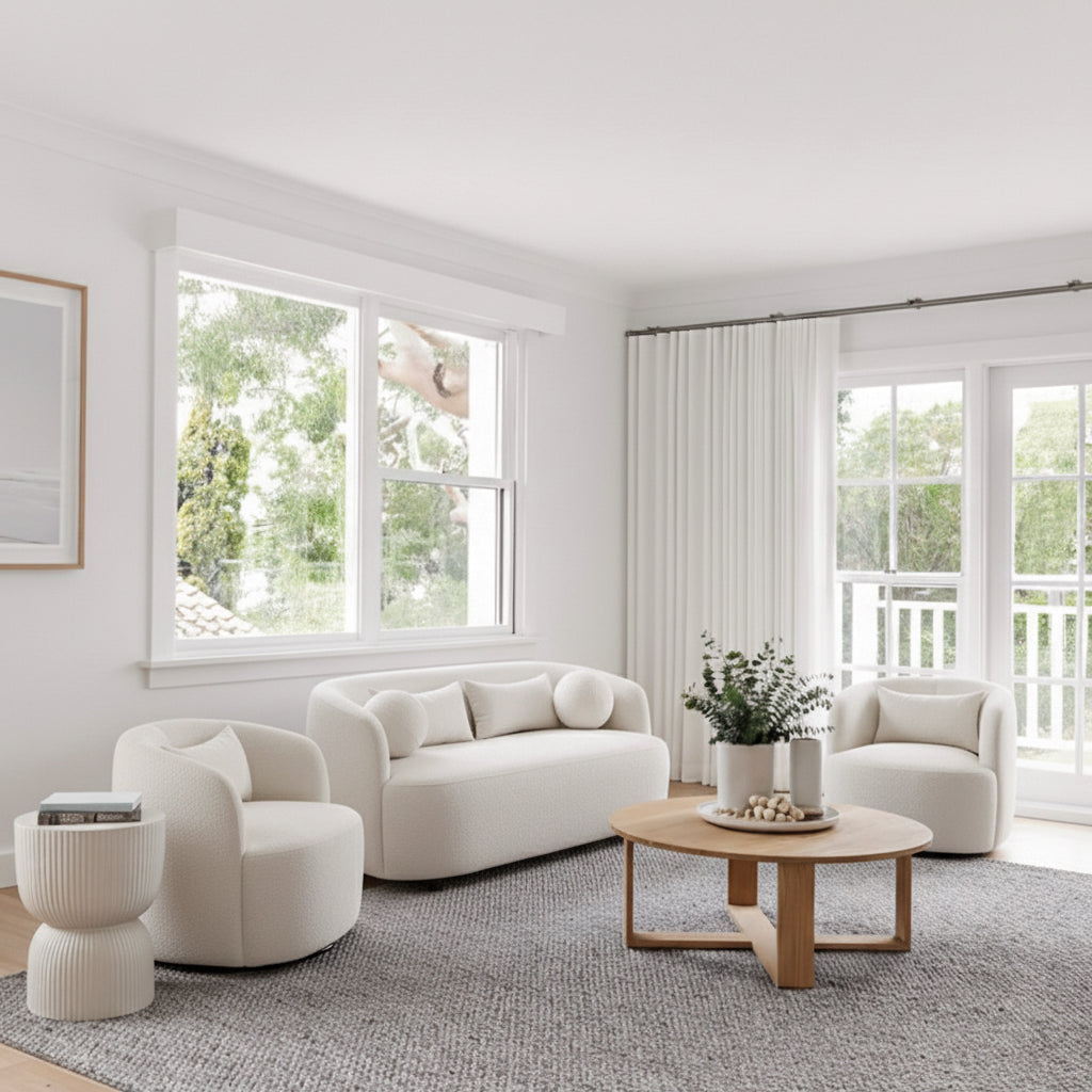 Ashlie Bouclé Loveseat