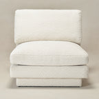 Montyne Bouclé Armless Chair