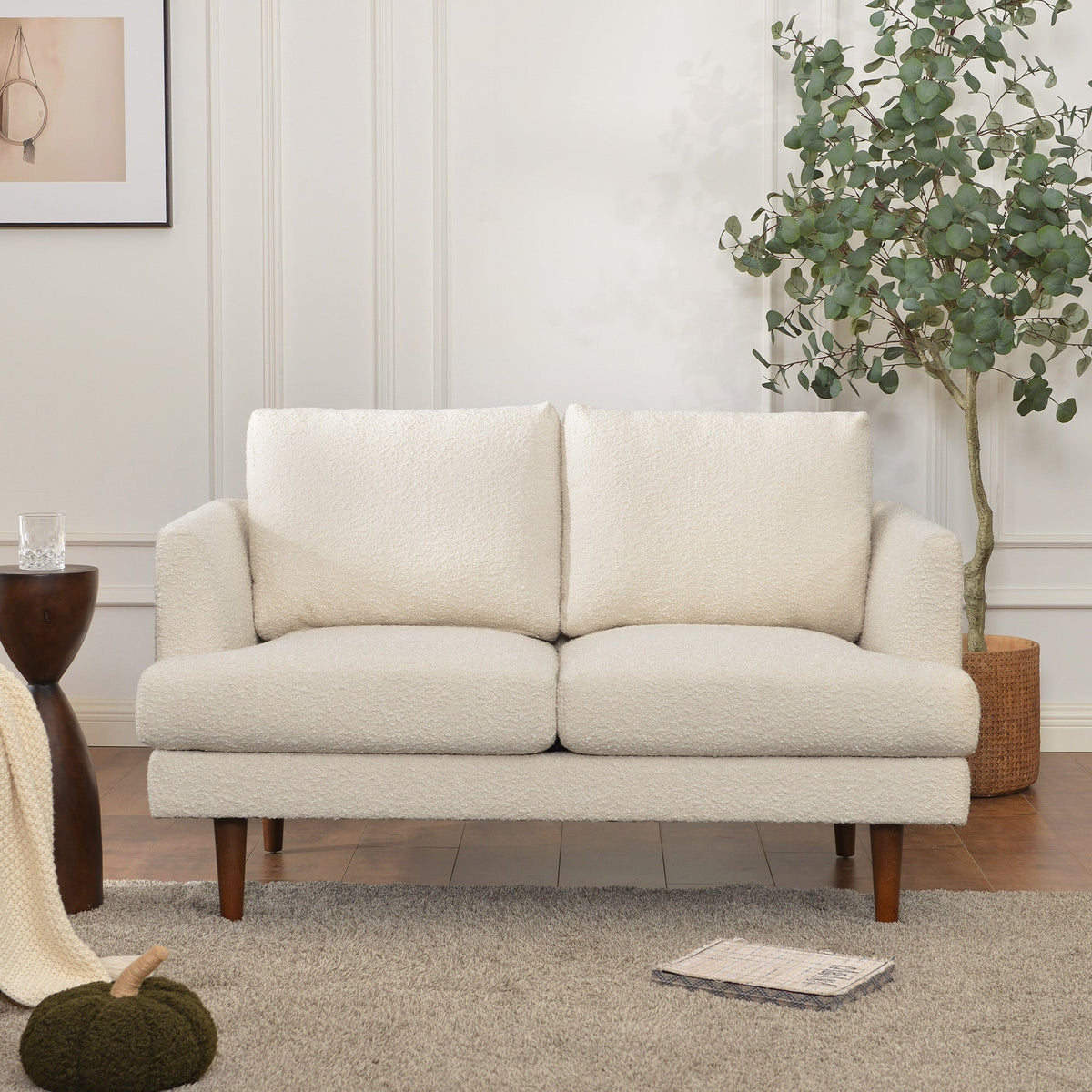 Samuel Tapered Arm Loveseat